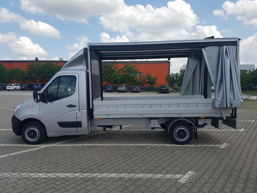 Opel Platforma cu obloane din aluminiu Opel Movano l3