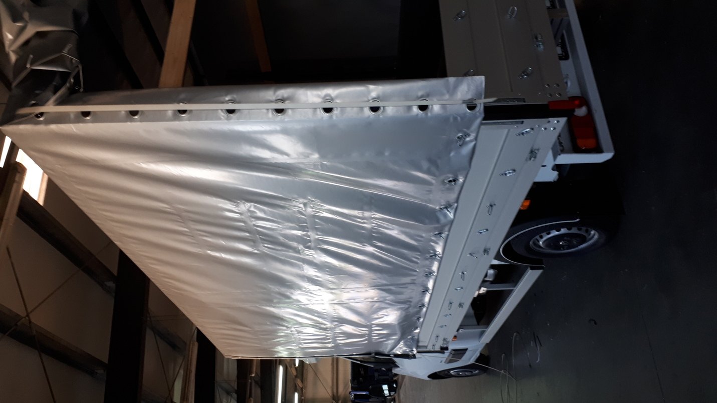 Opel Platforma cu obloane din aluminiu Opel Movano l3