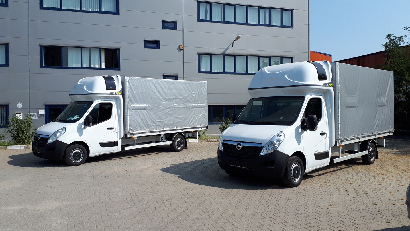 Opel Platforma cu obloane din aluminiu Opel Movano l3